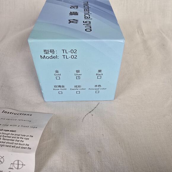 Metal Gyroscope Anti Gravity Rotating Balance Mechanical Gyroscope Teaching Tool - Picture 3 of 7